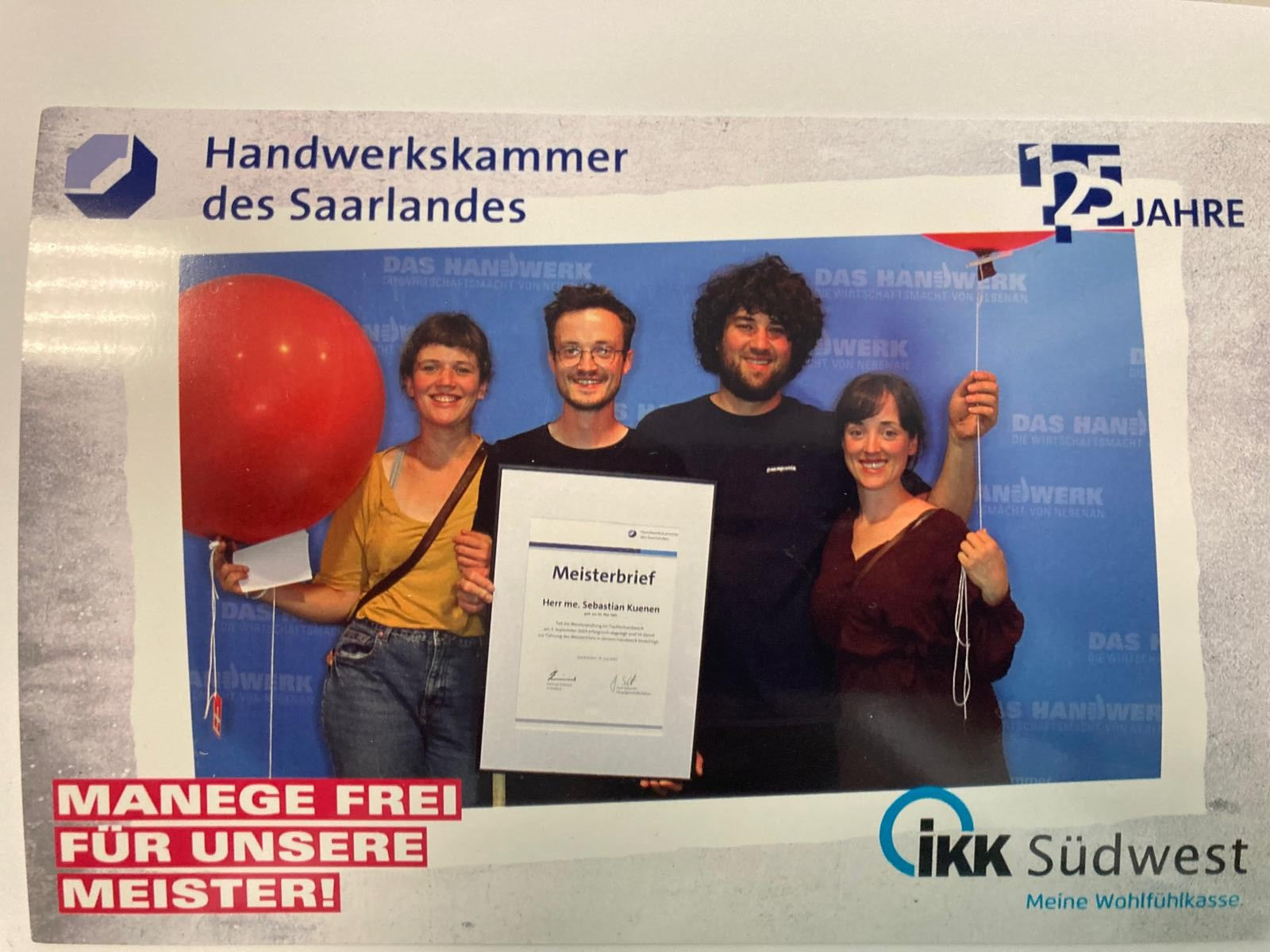 Handwerkskammer erhebt feierlich 167 Meister in den Meisterstand