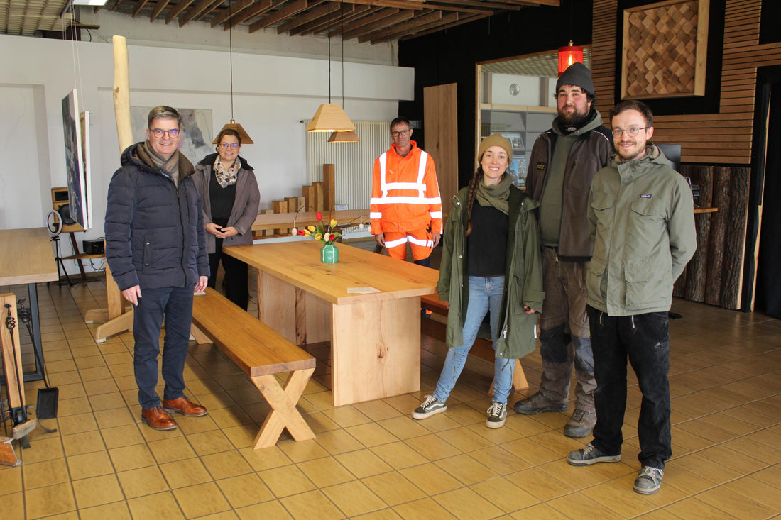 Besuch vom Bürgermeister der Gemeinde Nohfelden Andreas Veit