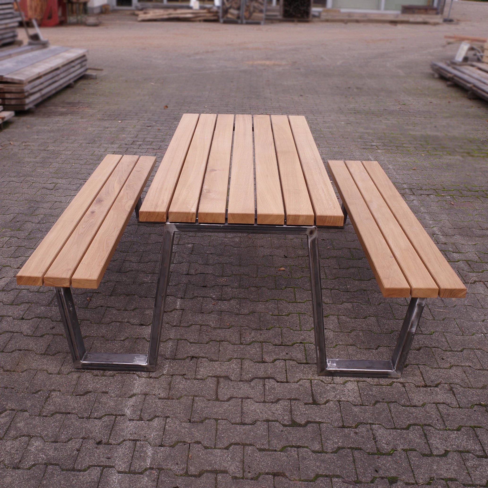 Gartentisch Set "Mosel" Gruppensitzbank für den Garten