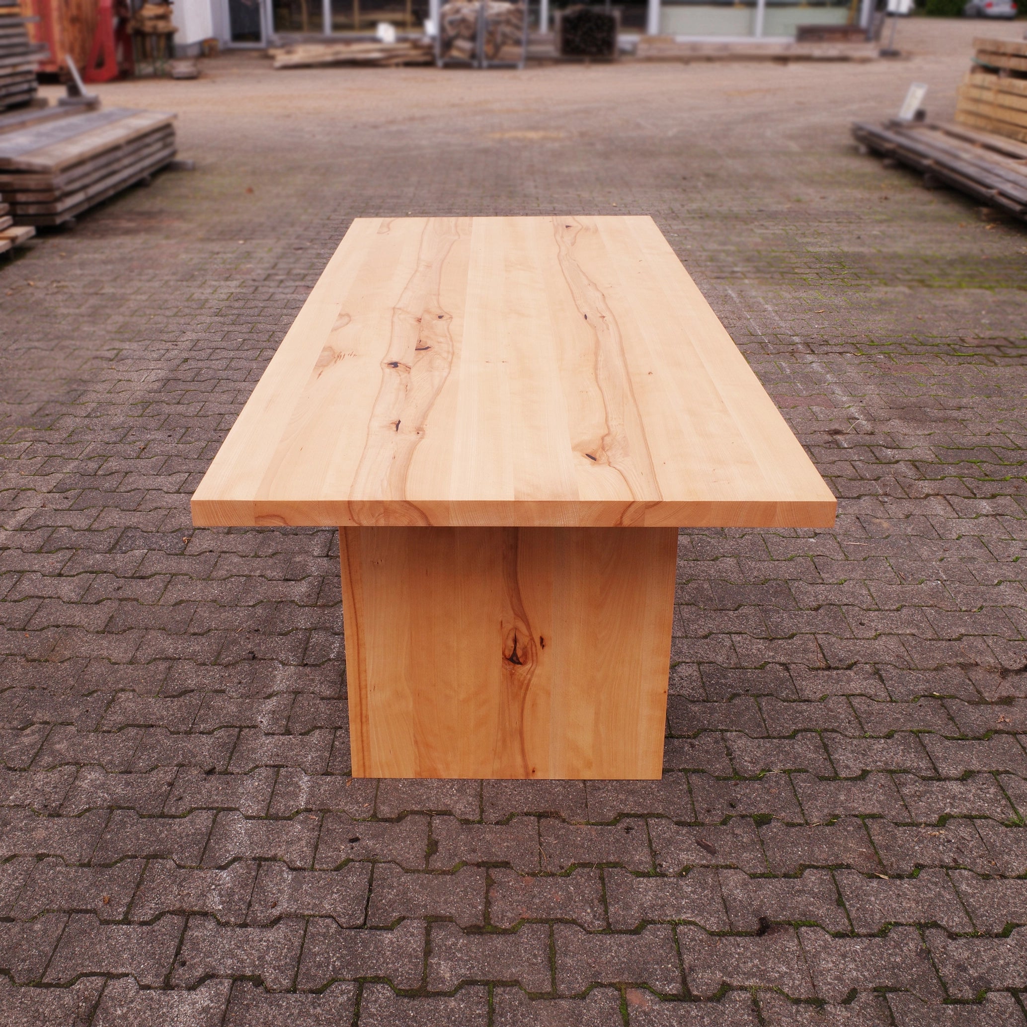 Esstisch "St. Wendel" Buche massiv Kernbuche