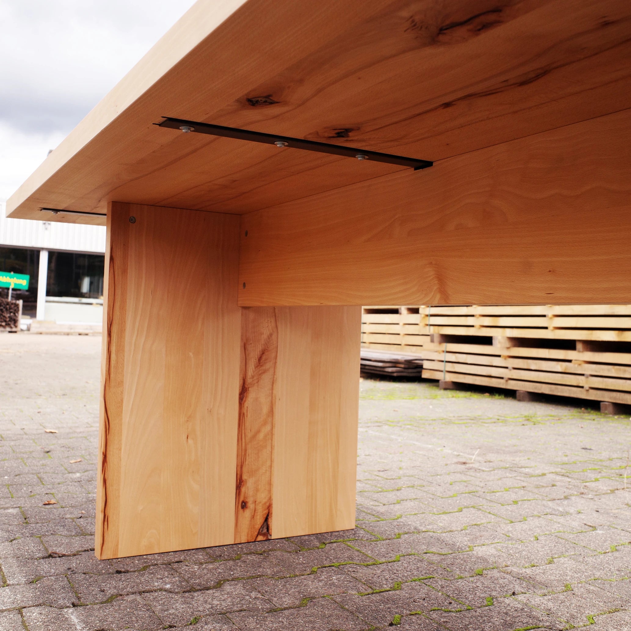 Esstisch "St. Wendel" Buche massiv Kernbuche