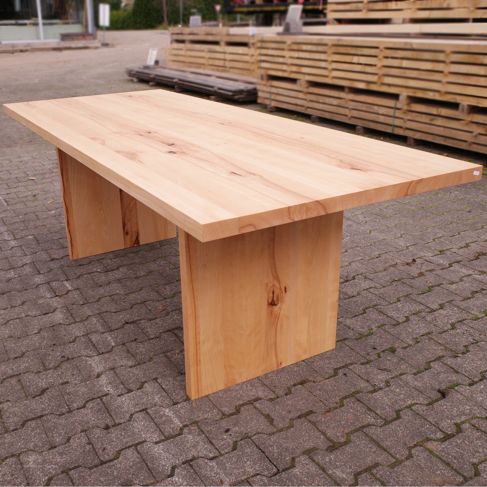 Esstisch "St. Wendel" Buche massiv Kernbuche